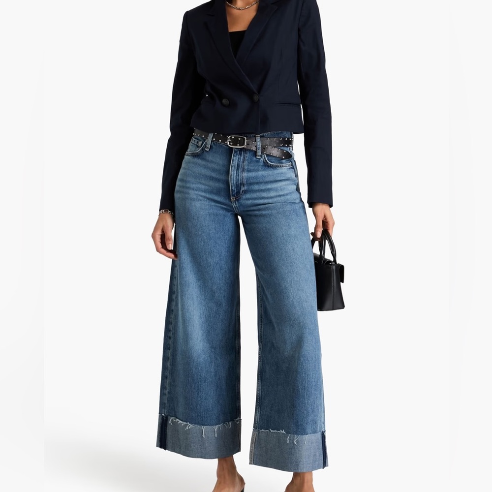 Rag & Bone Sofie Ankle Wide Leg Jean